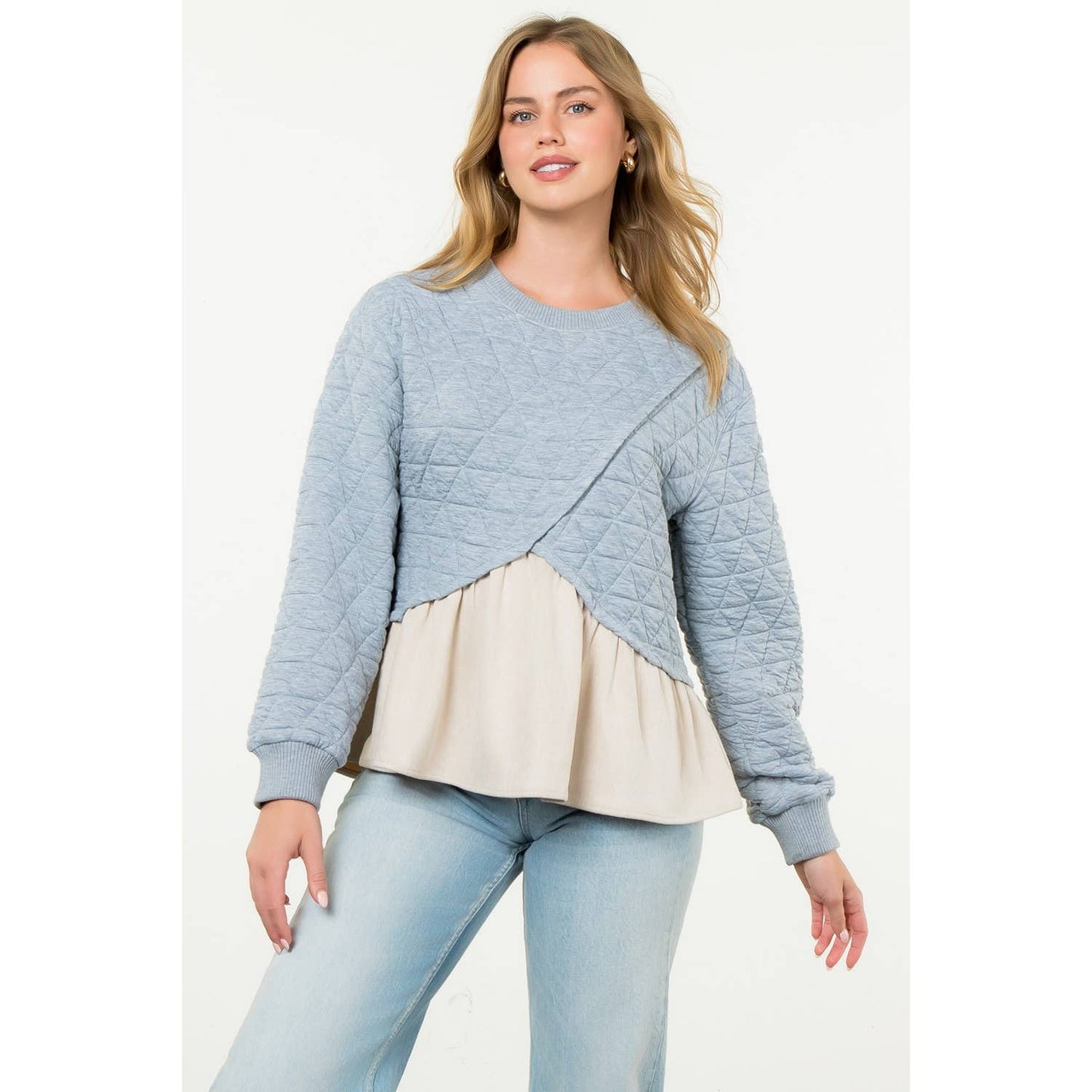 Mixed Media Sweater