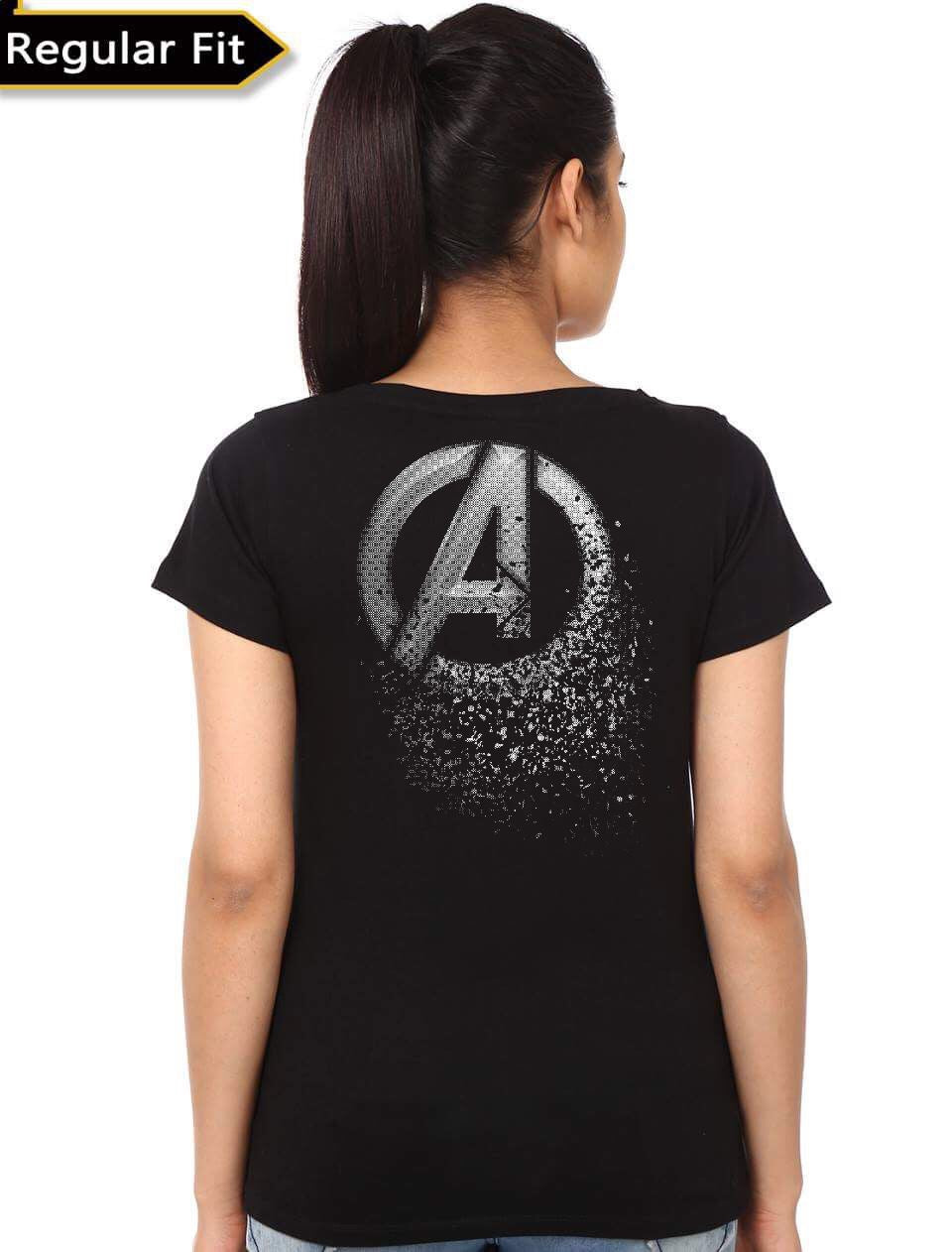 Avengers Engame Girl’s Black T-Shirt