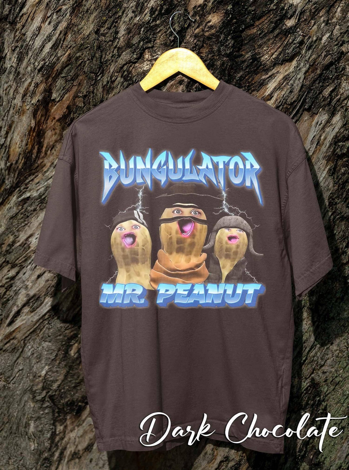 Burnt Peanut Bungulator Meme Tee Weird Funny Absurd Humor