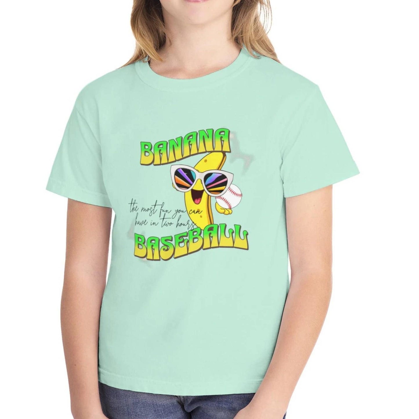 Youth Banana Baseball Disco Shirt - Savannah Banana