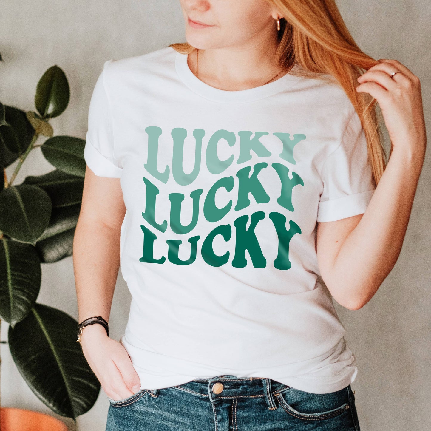 Lucky Lucky Lucky Tee | St. Patrick's Day | Sizes XS-2XL