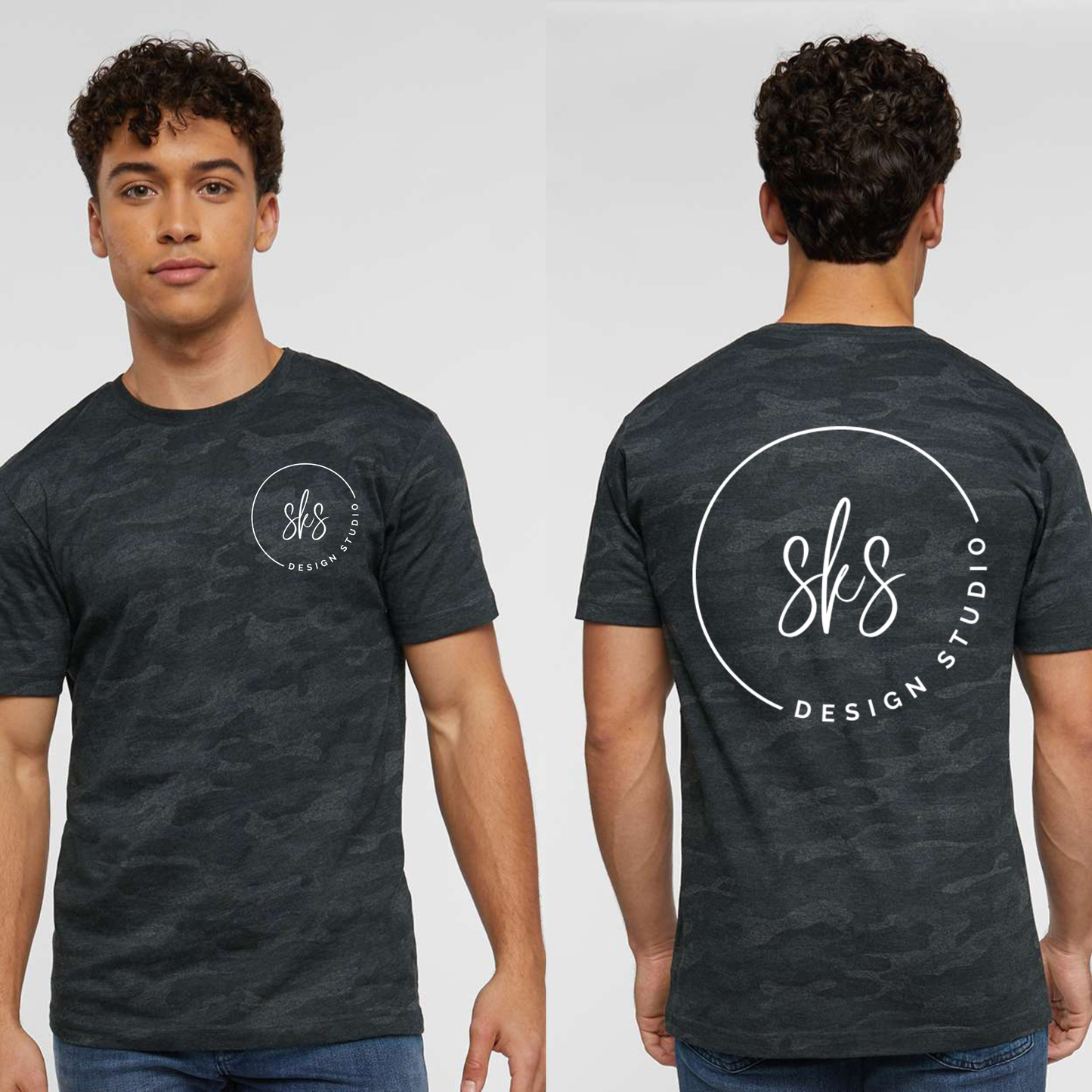 Custom Logo | Unisex Camo T-Shirt [Lat]