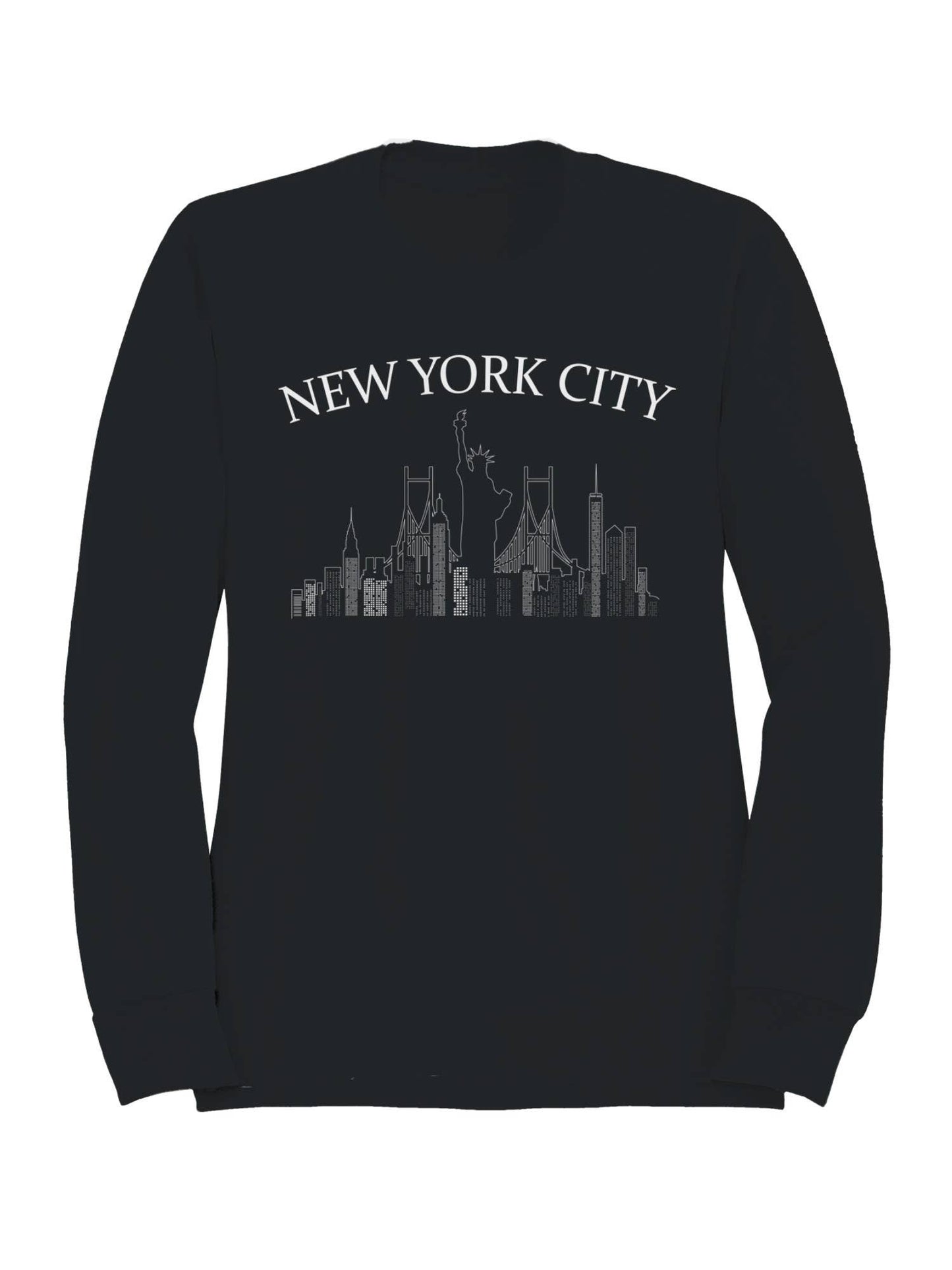 Nyc Skyline Art Print Women's Sweatshirt