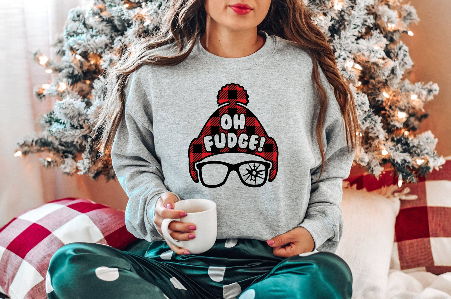 Christmas Vacation Oh Fudge Funny Holiday Sweatshirt