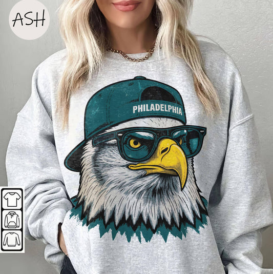Vintage 90s Philadelphia Football Mascot T-Shirt