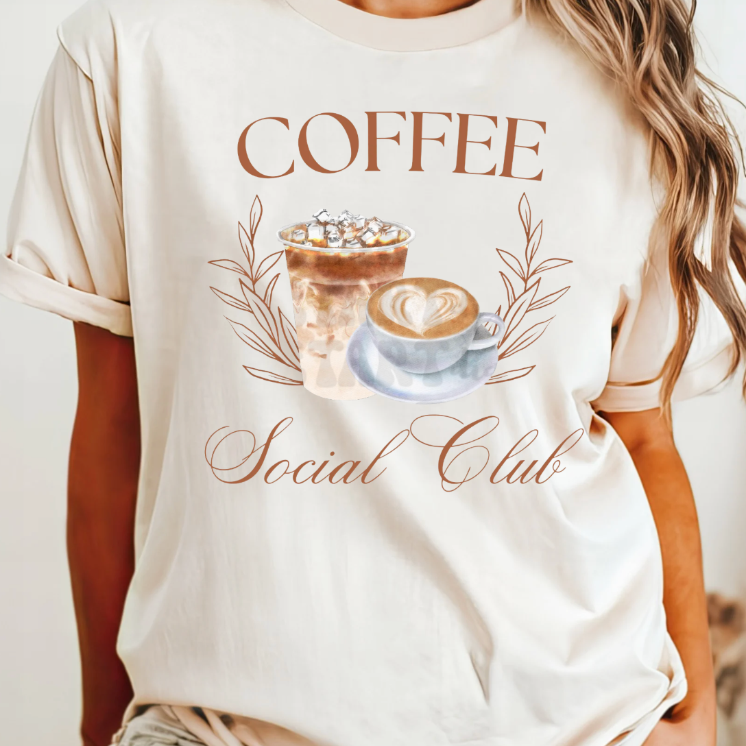 Coffee Social Club Tee