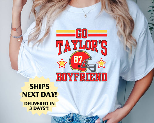 Kansas City Fan Tee Taylor's Bf, Swift Lover, Funny Football