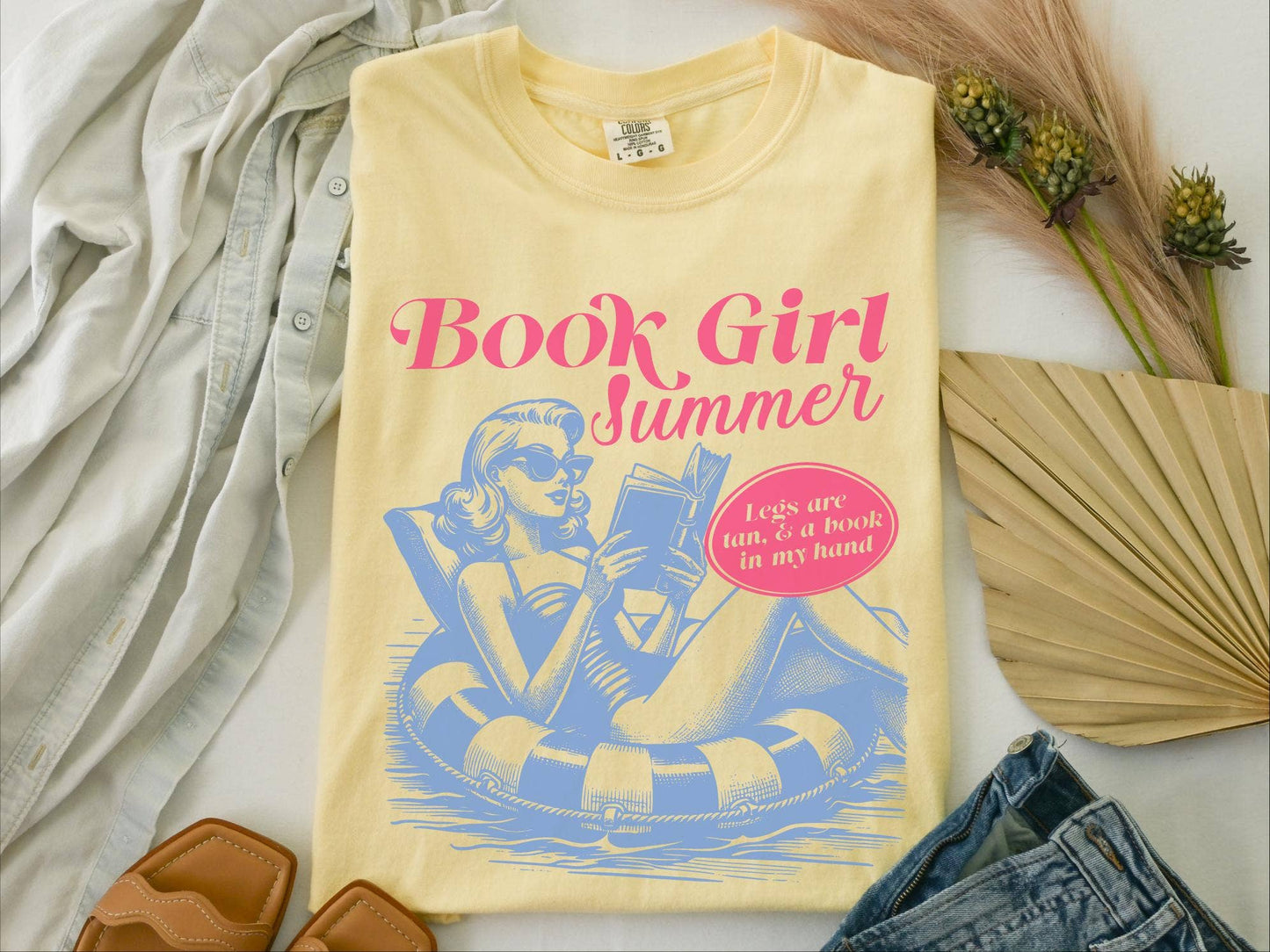 Hot Girl Summer Bookish Shirt, Romantasy Reader Gift