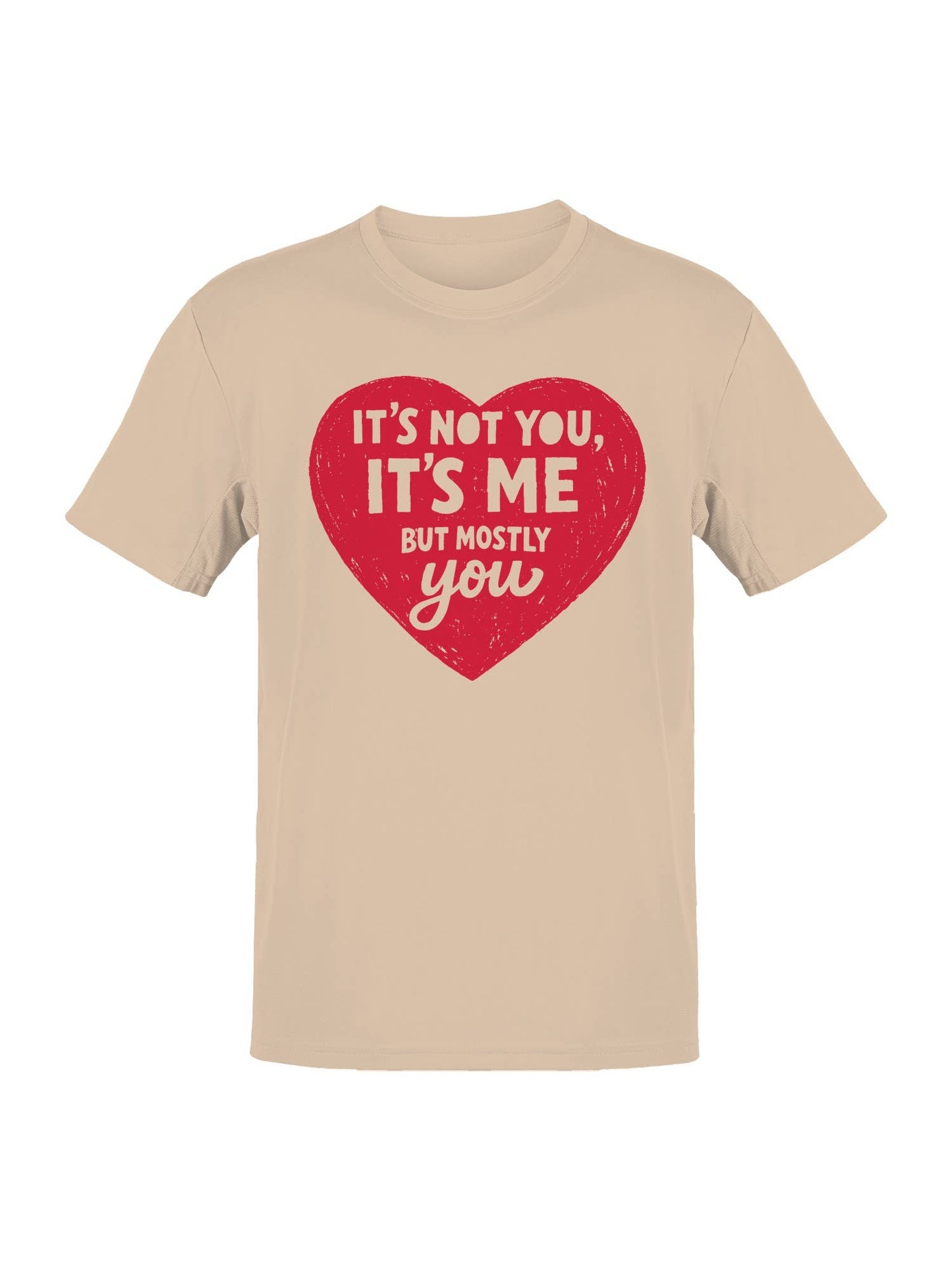 Mostly You Heart Design Men's T-Shirt