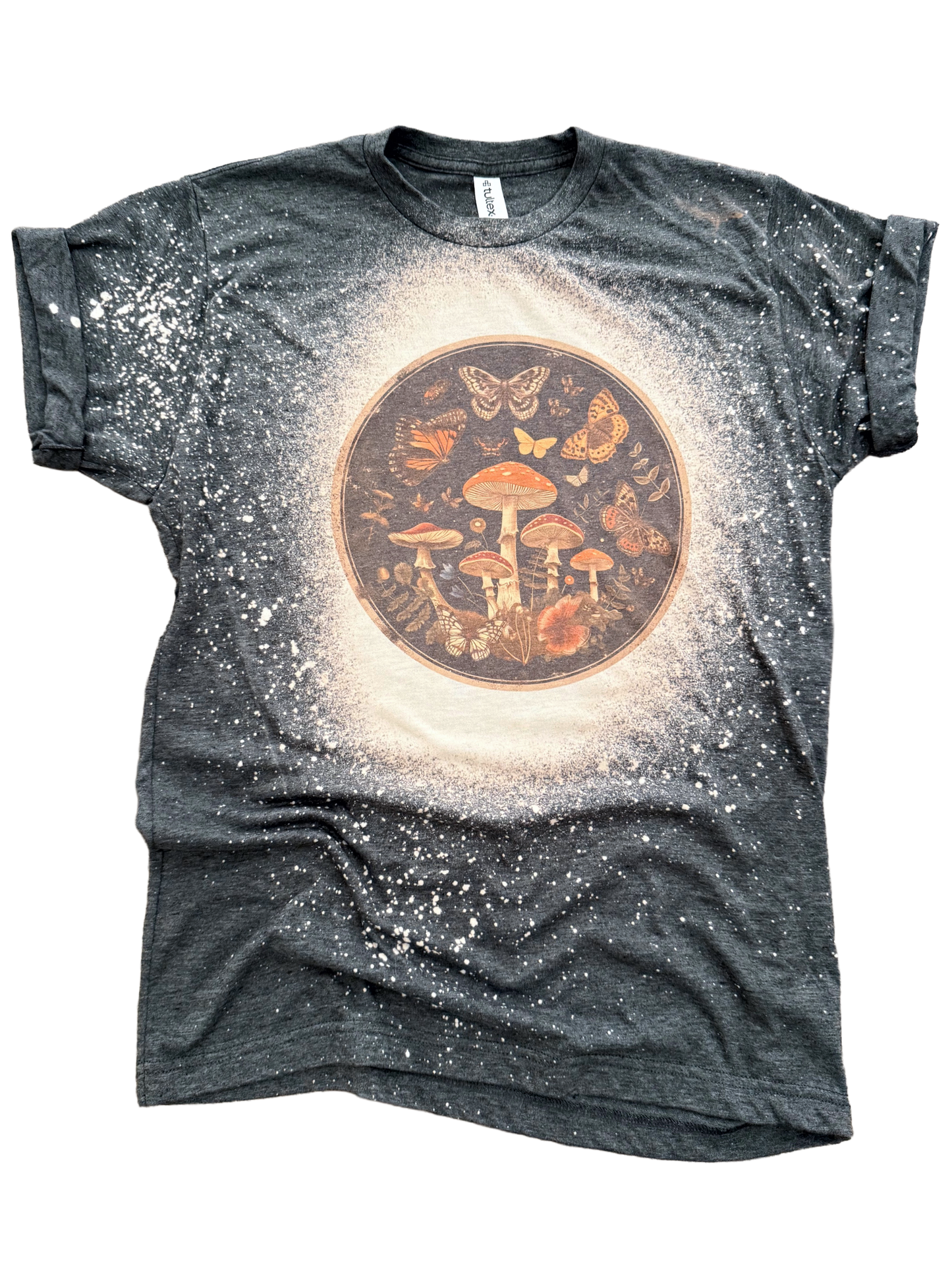 Shroom Bloom – Mushroom Bleached Tee