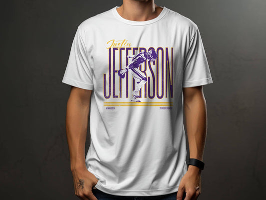 Justin Jefferson Shirt Minnesota Football Fan Gear