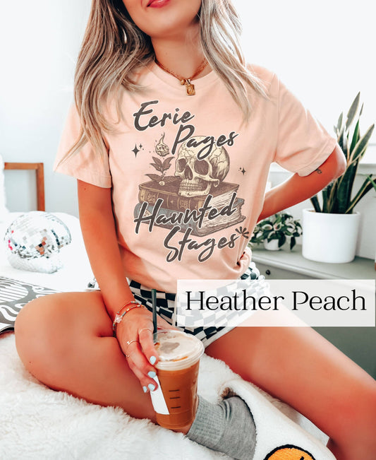 Bookish Halloween Shirt - Spooky Funny Reading Lover Tee