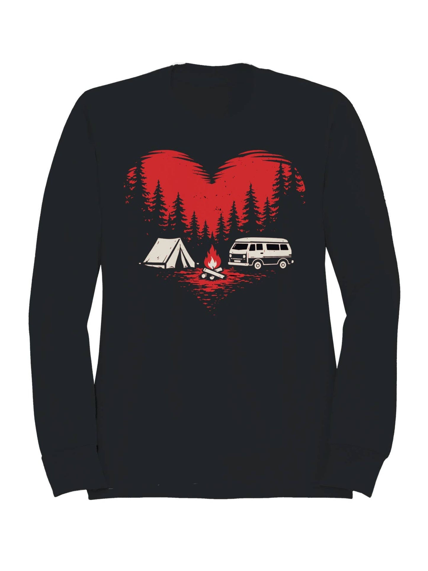 Heart in the Wilderness Adventure Women's Sweatshirt