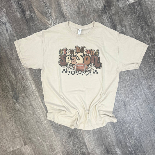 Touchdown Season On Sand Tee