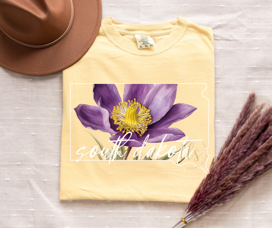 Exclusive South Dakota State Flower T-Shirt