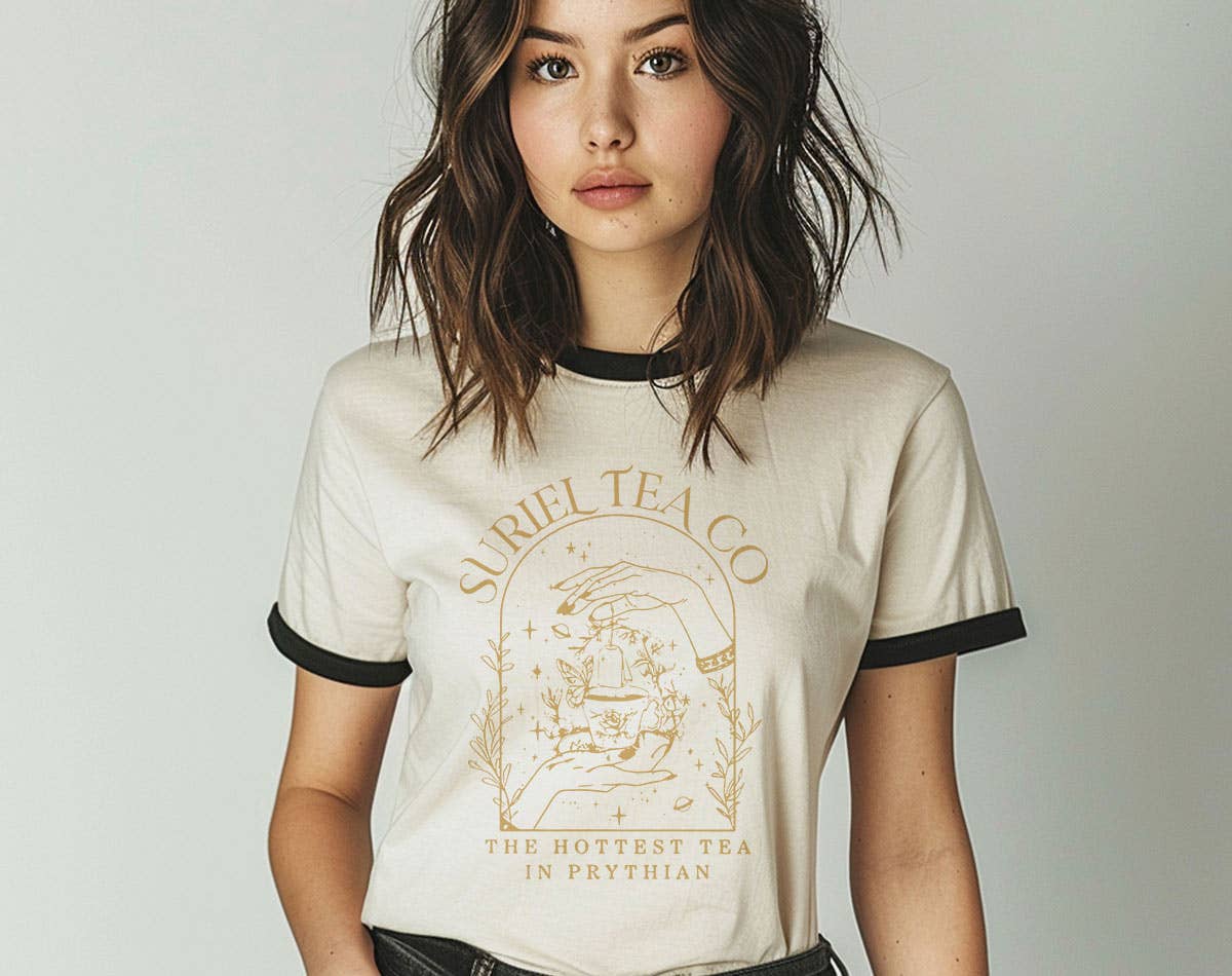 Suriel Tea Co Court of Thorns Inspired - Book Ringer Shirt