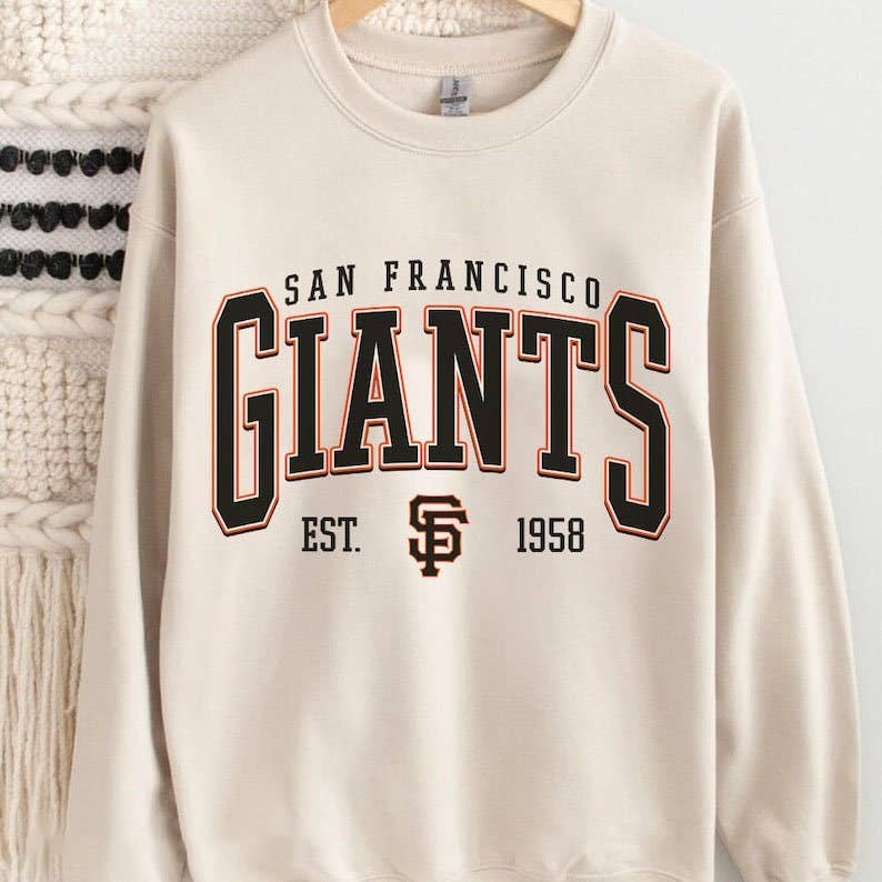 San Fran Giants Vintage Baseball Sweatshirt