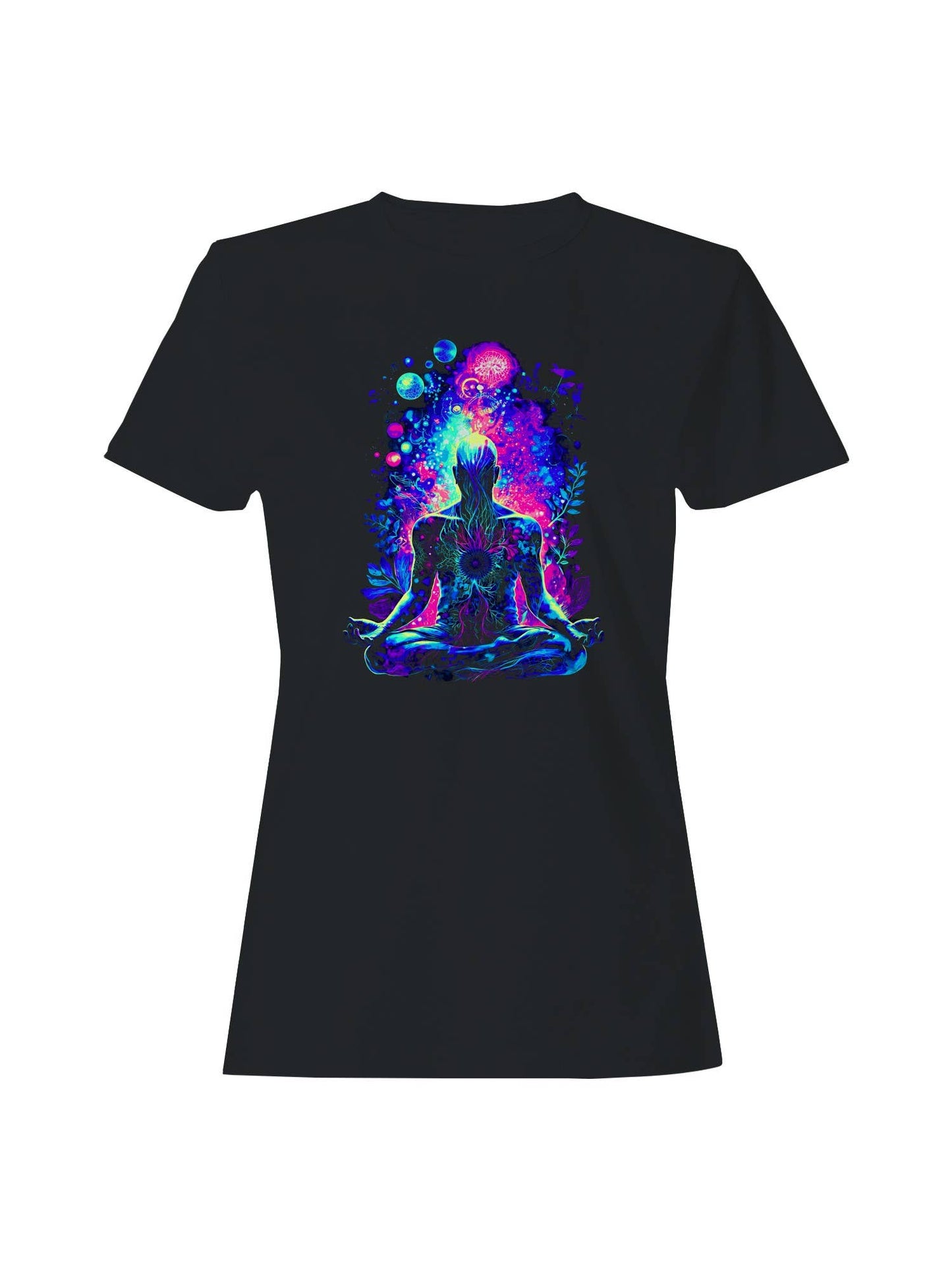 Cosmic Meditation Energy Art Women's T-Shirt