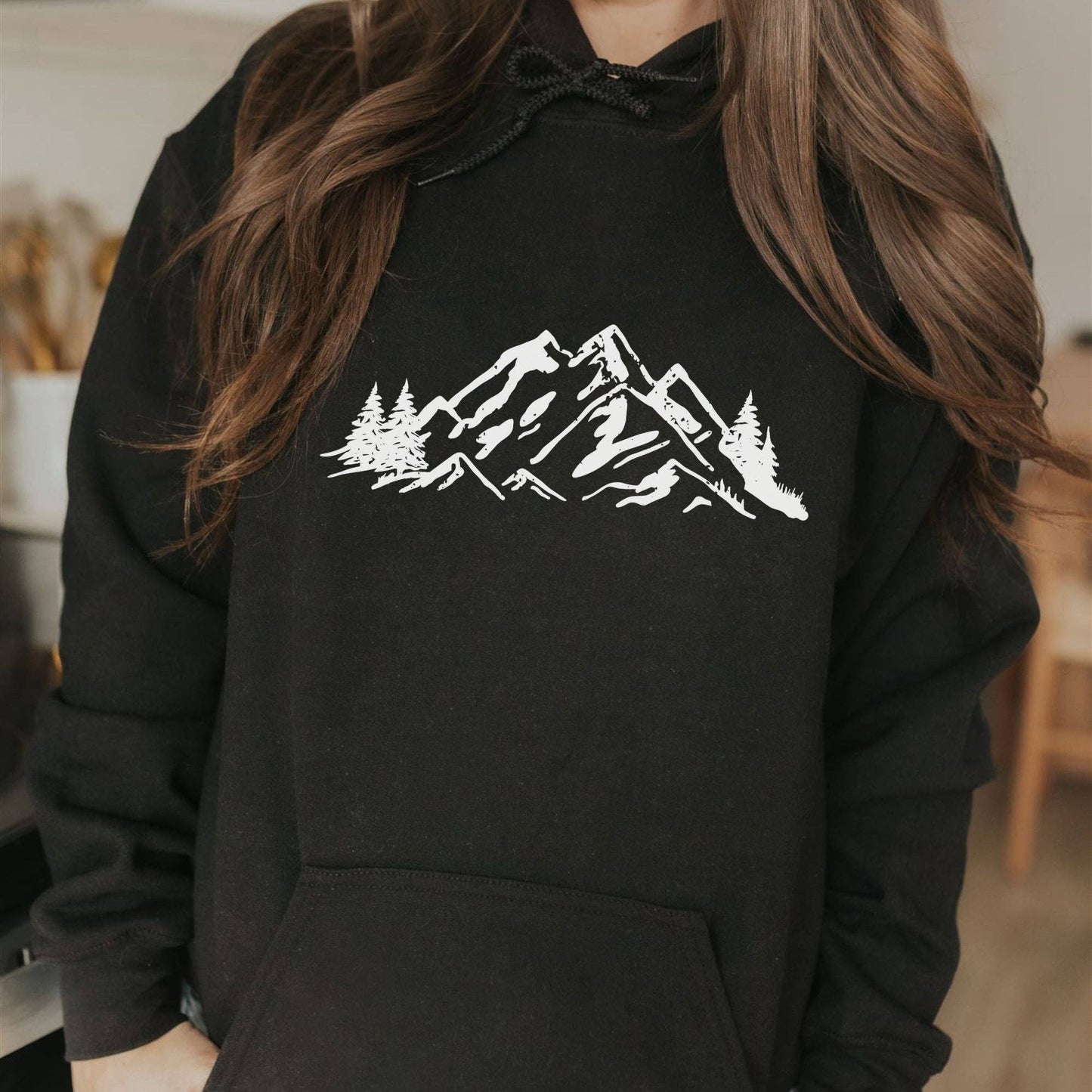 Simple Nature Crewneck Sweatshirt Hoodie 007 (No Words)
