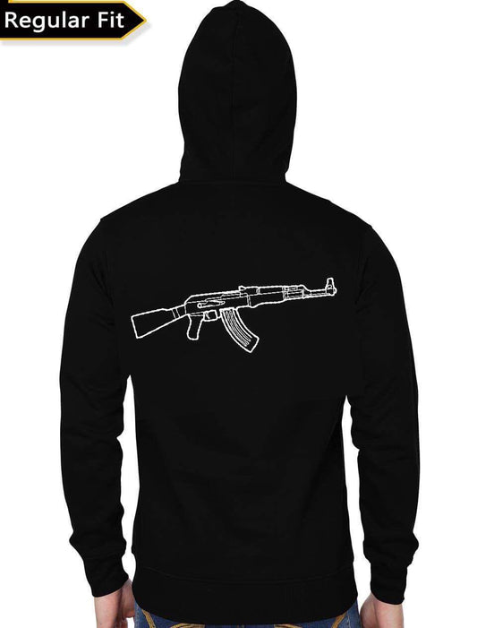 Rajput Black Hoodie