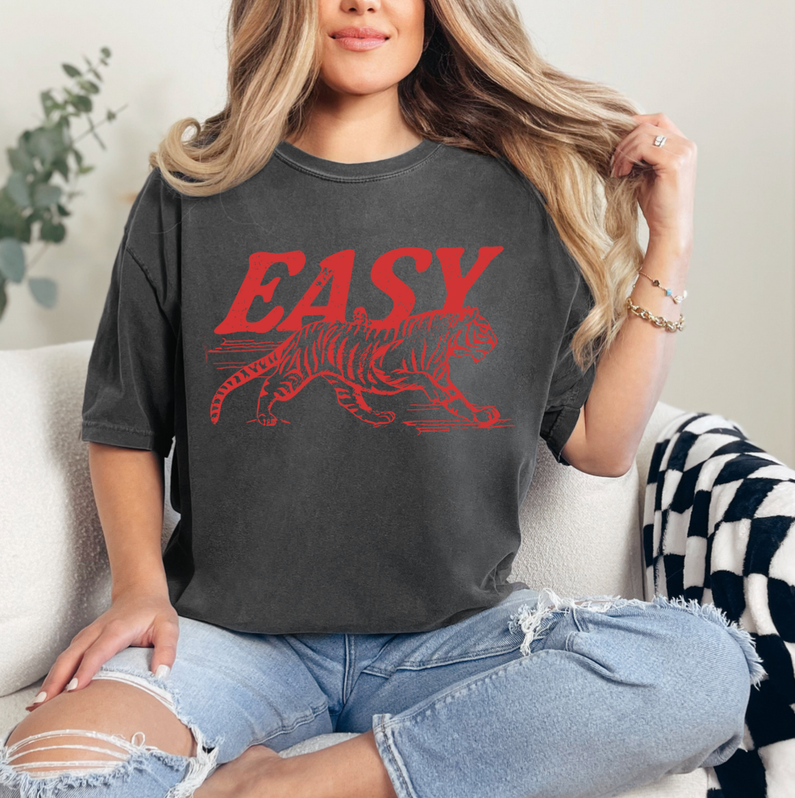 Easy Tiger Comfort Color Tee
