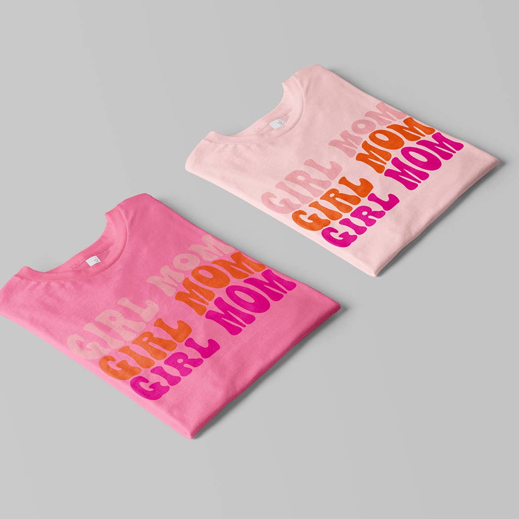 Girl Mom Printed T-Shirt