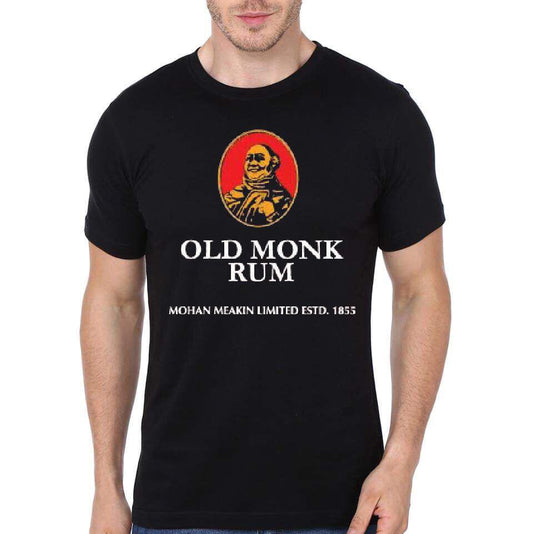 Old Munk Rum Black T-Shirt