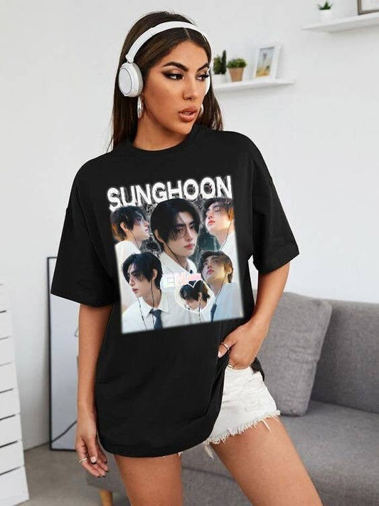 Enhypen Sunghoon Limited Edition T-Shirt Park Sunghoon Kpop