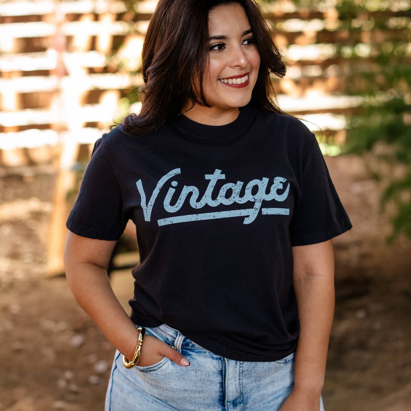 Retro Vintage Graphic Tee Classic Washed Style Shirt, Retro