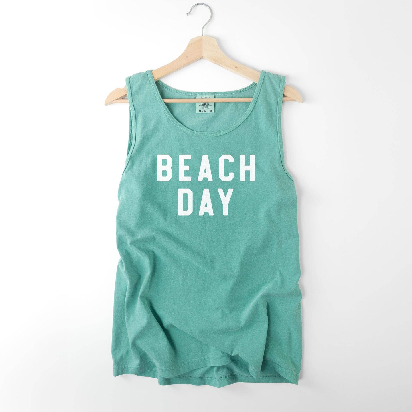 Beach Day Garment Dyed Comfort Colors Tank Top