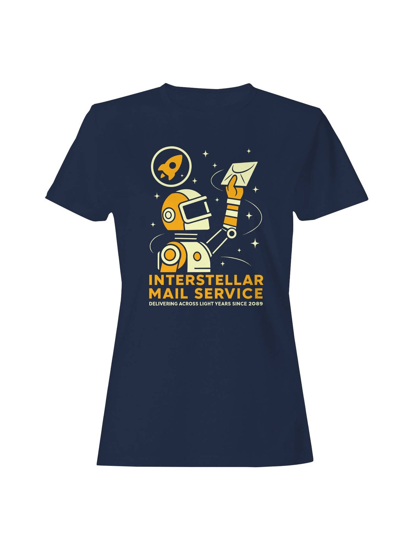 Interstellar Mail Service Graphic Women's T-Shirt