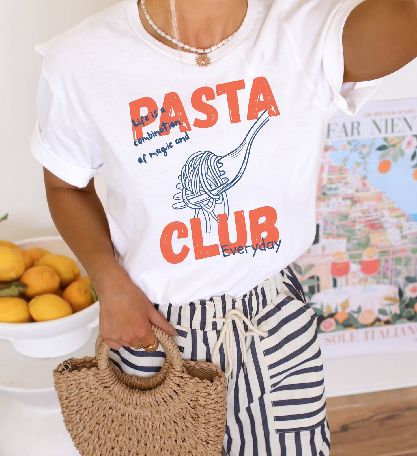 Pasta Club Graphic Tee | Summer Tee