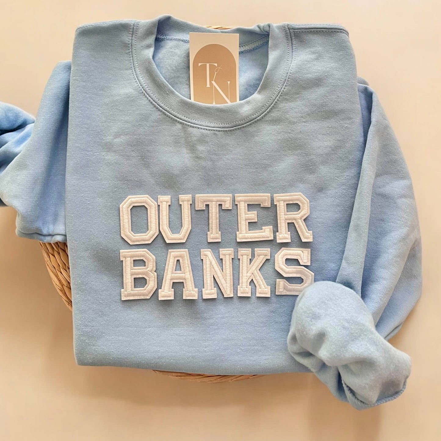 Outer Banks Nc Crewneck Sweatshirt, Summer Sweatshirt