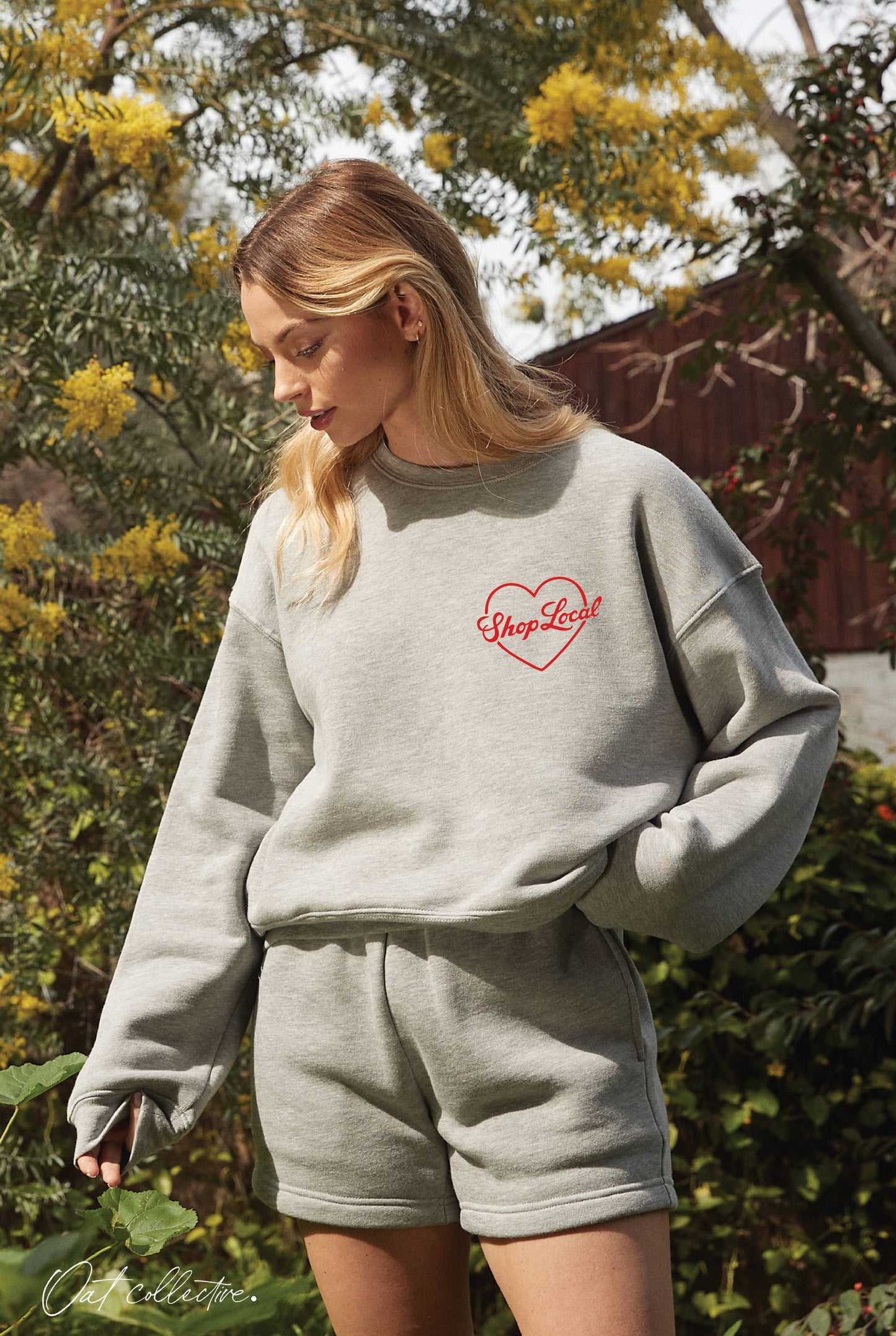 Shop Local Mid Graphic Sweatshirt