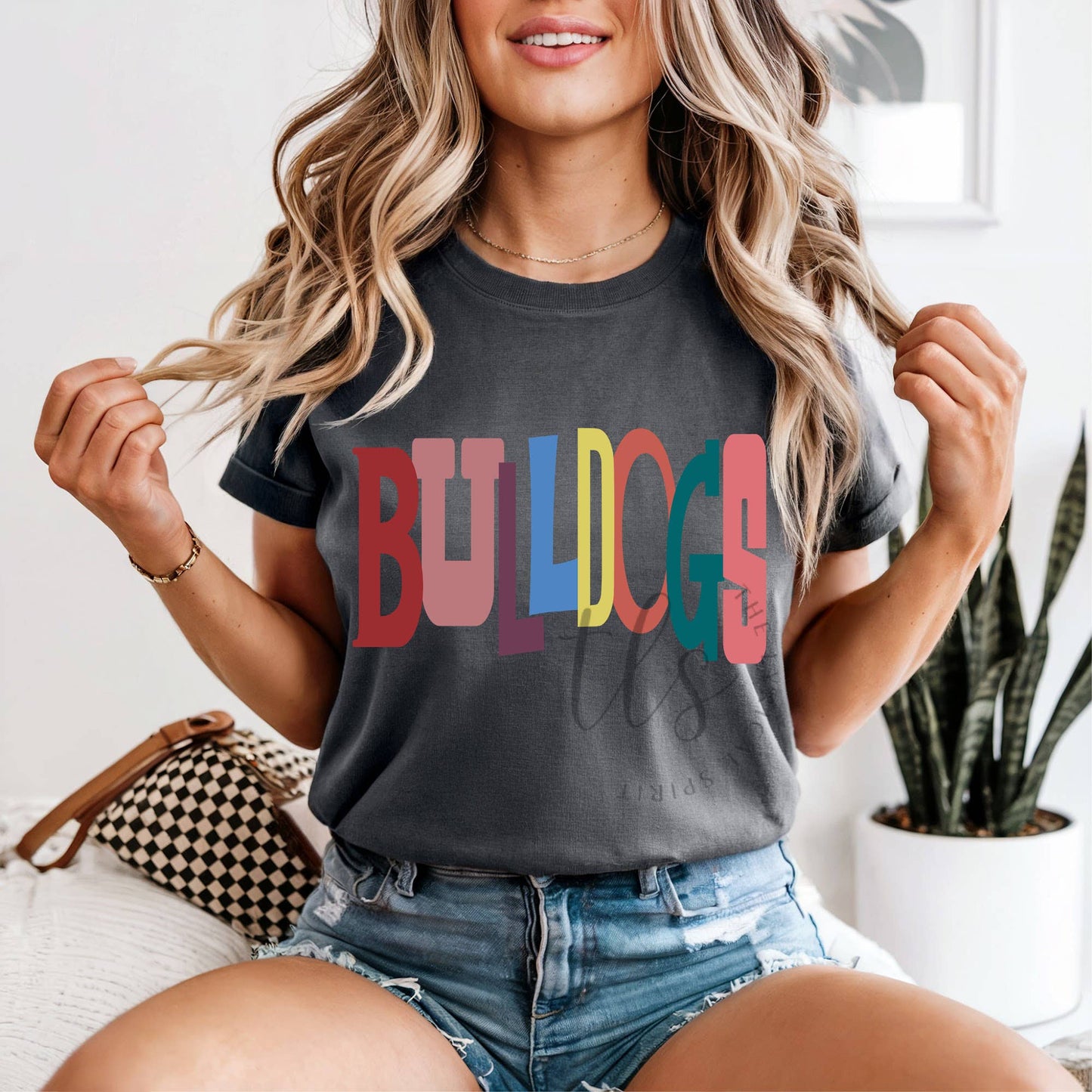 Customizable Colorful Mascot Spirit Wear T-Shirt