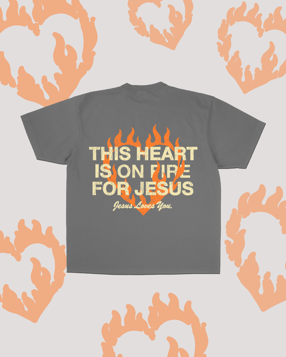 New || "Hearts On Fire" Tee