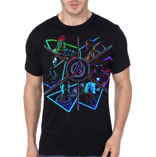 Avengers Endgame Black T-Shirt