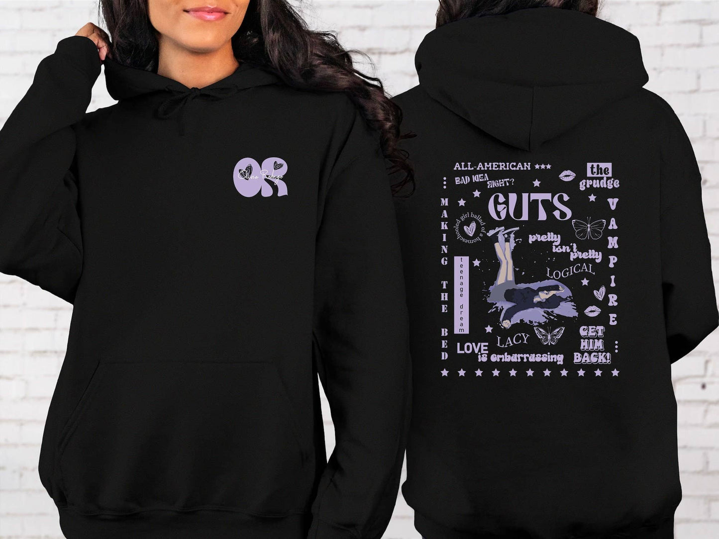 Guts Tour 2024 Hoodie Olivia Tour Sweatshirt