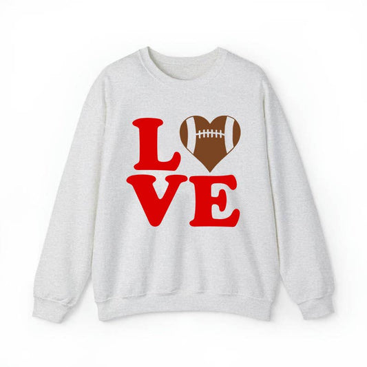 Football Passion Sweatshirt - Game Day Gift For Her