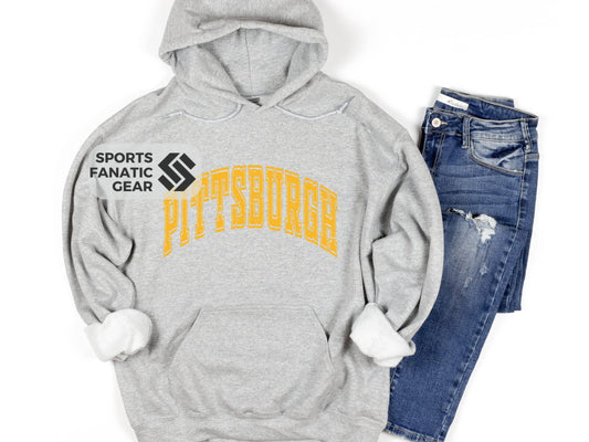 Pittsburgh 80s Vintage Football Sweatshirt