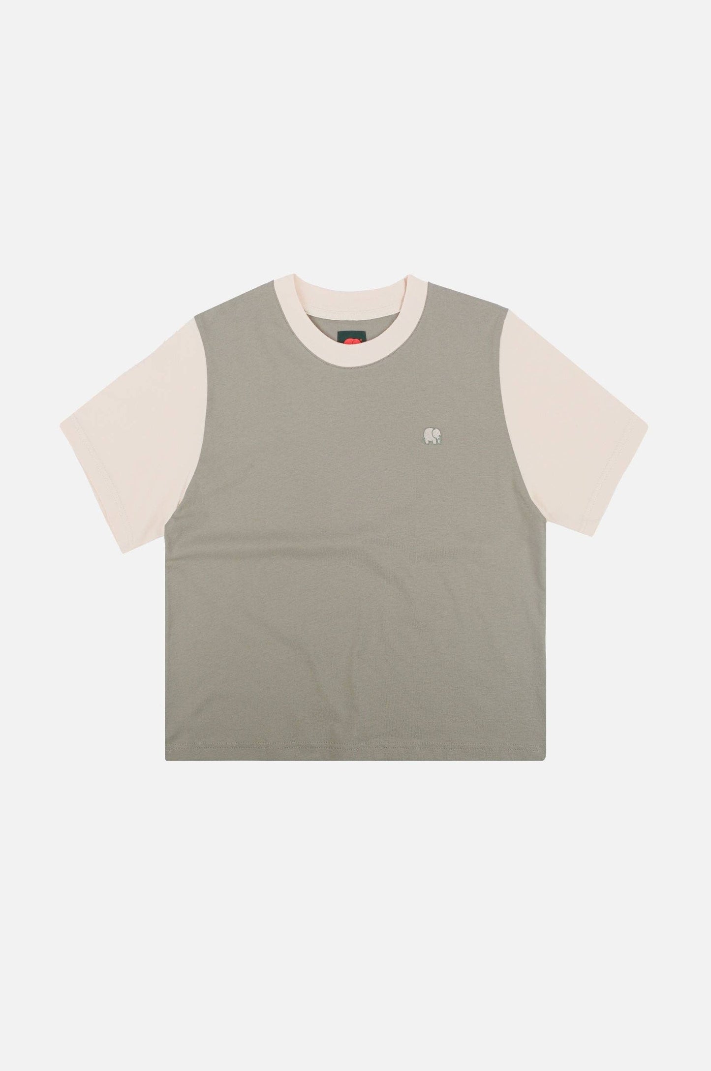Women's Color Block T-Shirt Iron Veil
