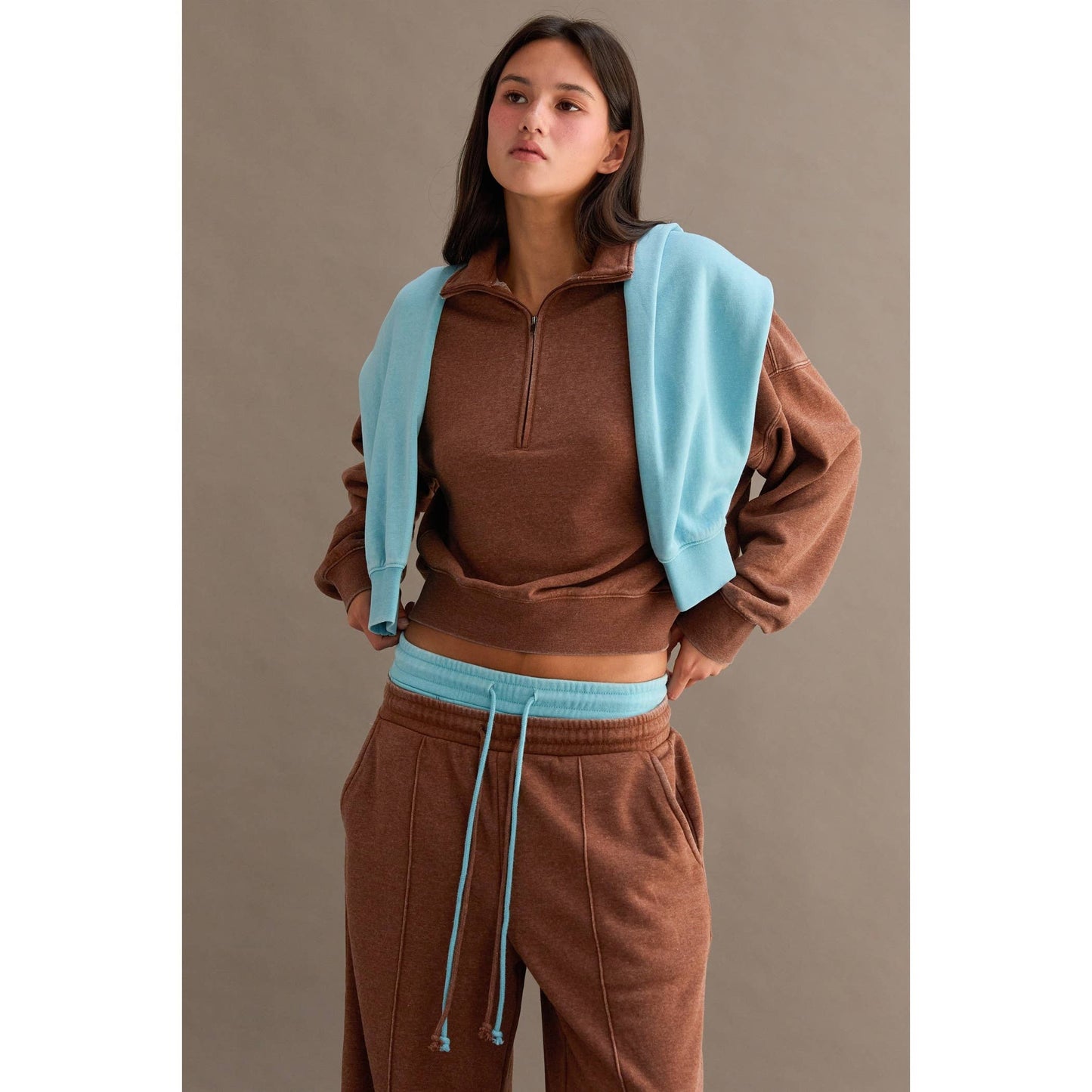 Love This Way Half-Zip Sweatshirt