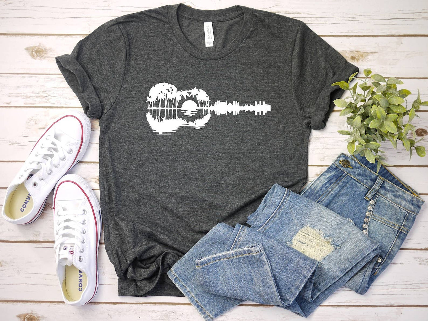 Nature Guitar T-Shirt