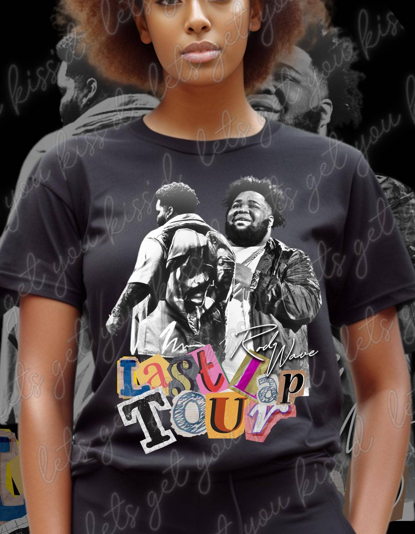 Rod Wave Last Lap Tour 2024 Graphic T-Shirt Design