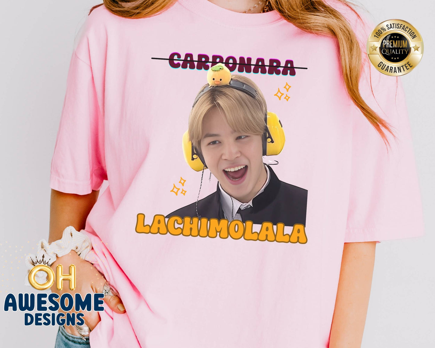 Bts Jimin Lachimolala Funny Tee - Comfortcolors Gift