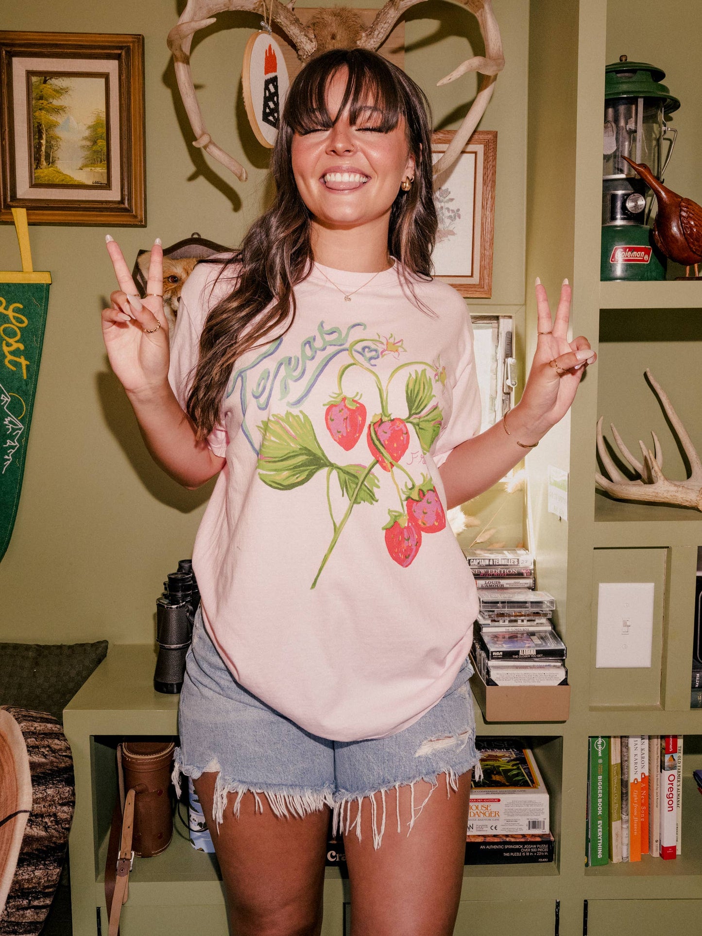 Texas Fruit Blossom Comfort Colors Tee