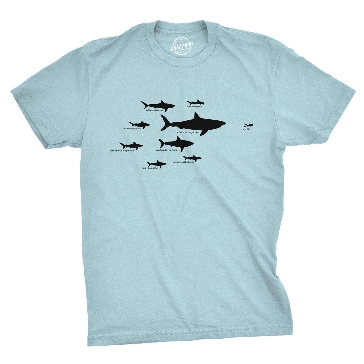 Shark Hierarchy Youth Tshirt Shark Week Graphic Tee Kids