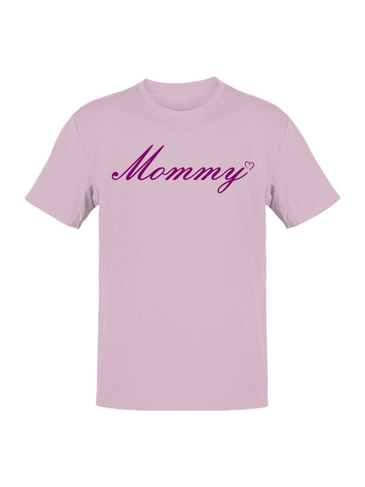 Elegant "Mommy" Script Design Women's T-Shirt