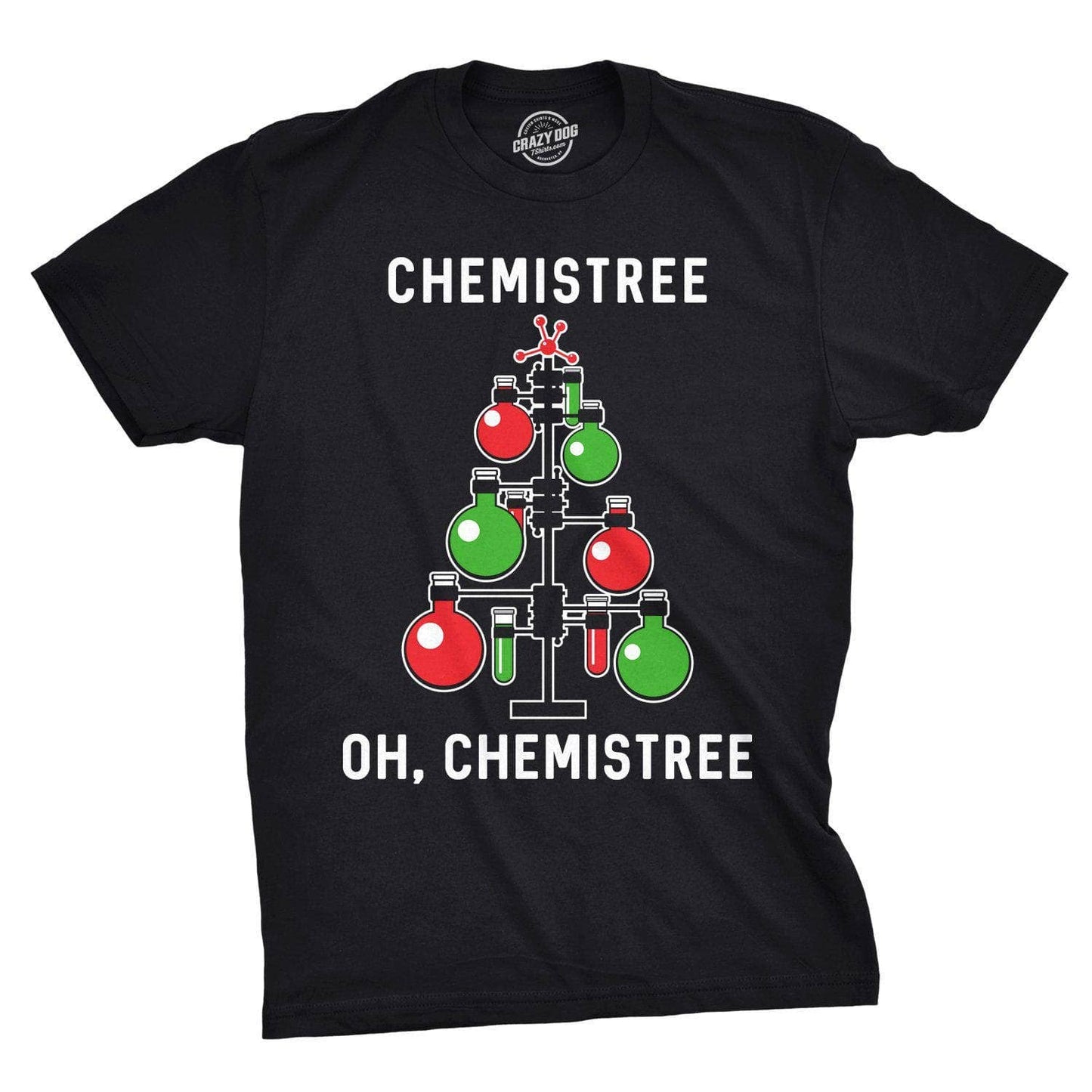Chemistree Christmas Gift Mens Funny T Shirt Christmas