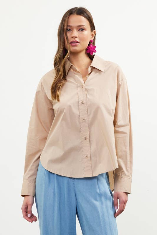Poplin Long Sleeve Shirt